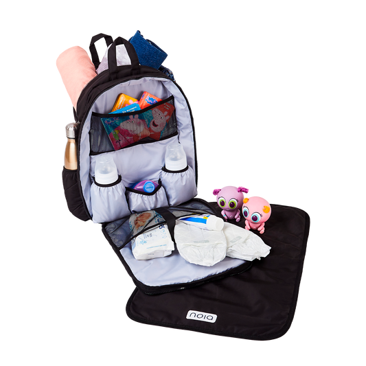 Mochila Pañalera Negro