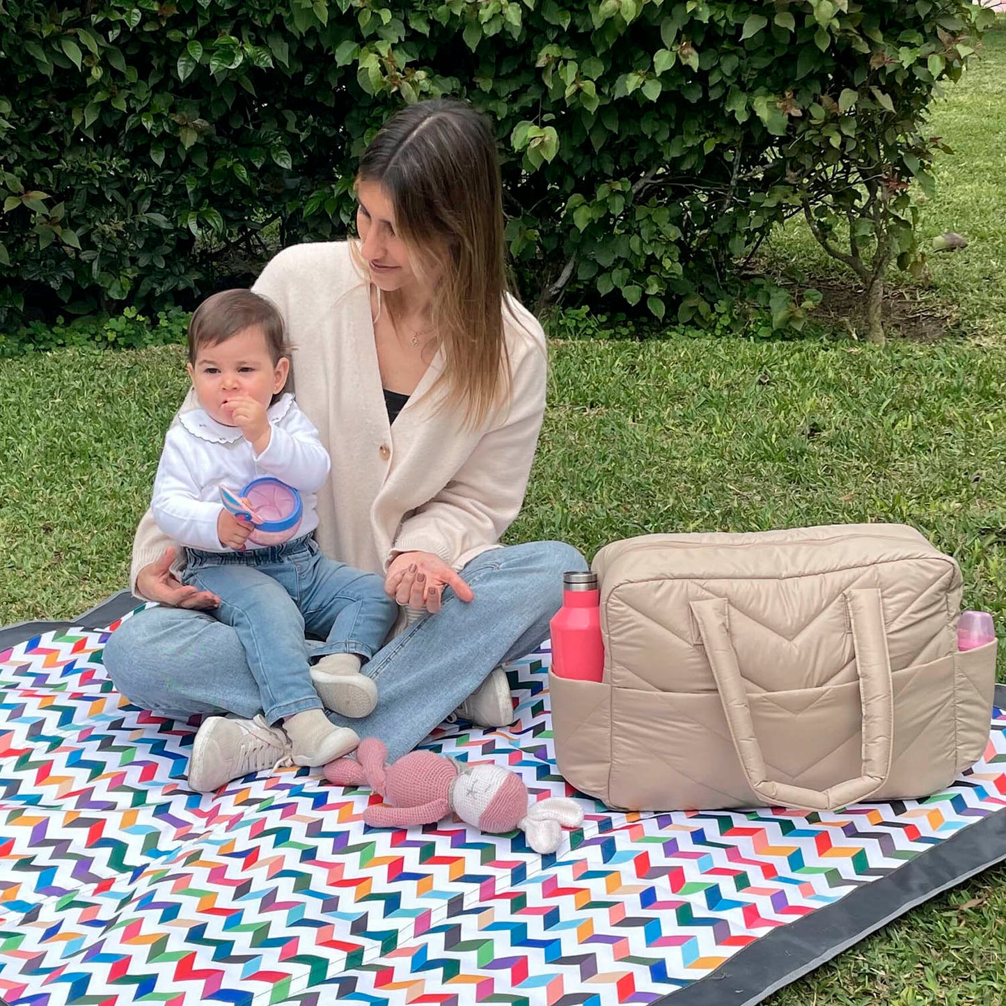 Maletín Pañalero Beige