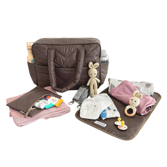 Maletín Pañalero Mocha Mousse