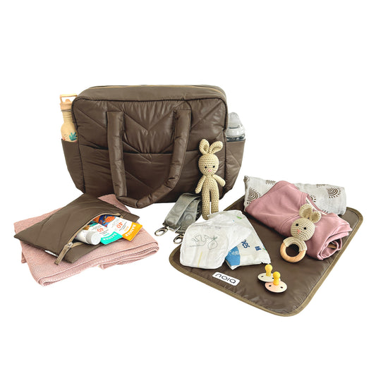 Maletín Pañalero Mocha Mousse