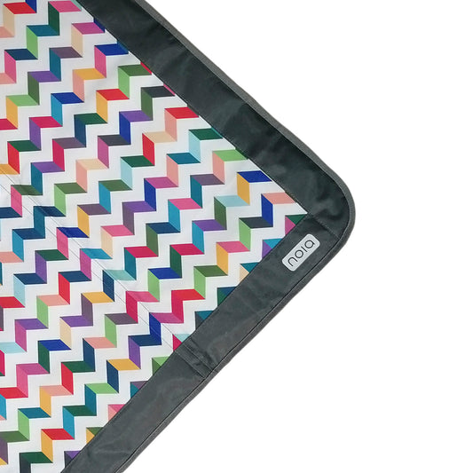 Noia Mat Zigzag exterior Plomo