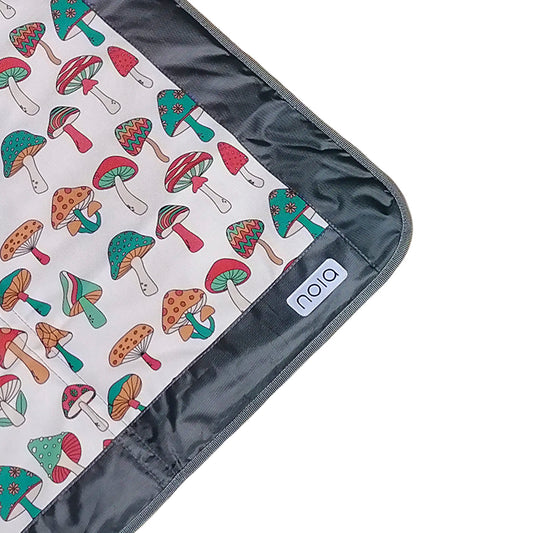 Noia Mat Honguitos exterior Plomo