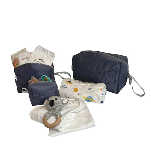 Pack de neceseres Plomo