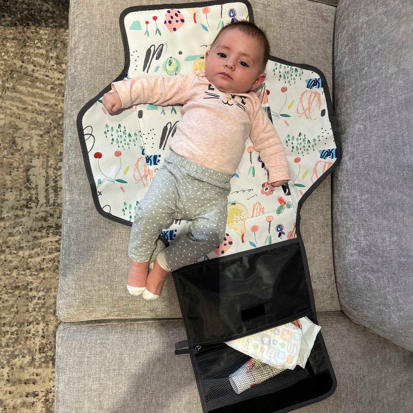 Cambiador portátil Fruit parade exterior Plomo