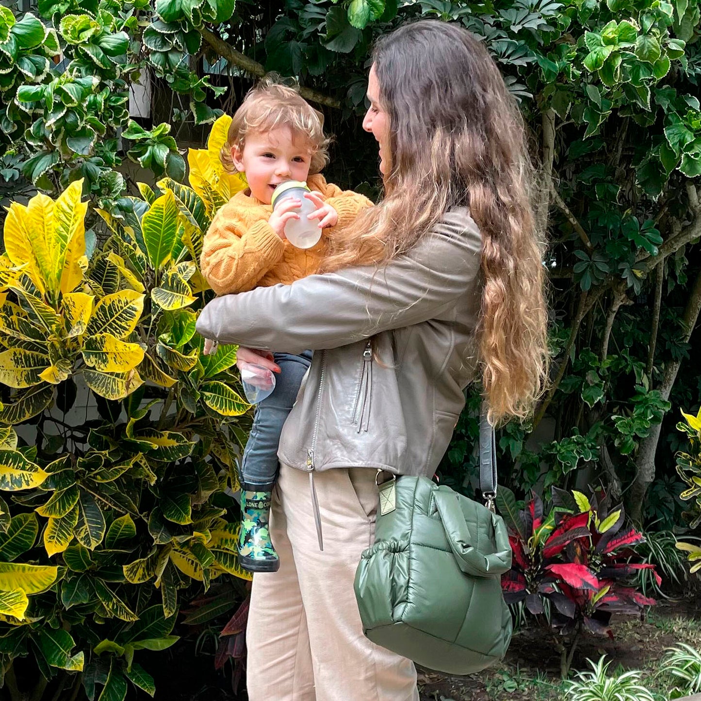 Crossbody Verde militar