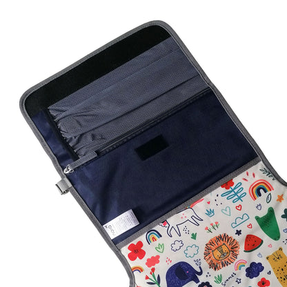 Cambiador portátil Joy jungle exterior Azul marino