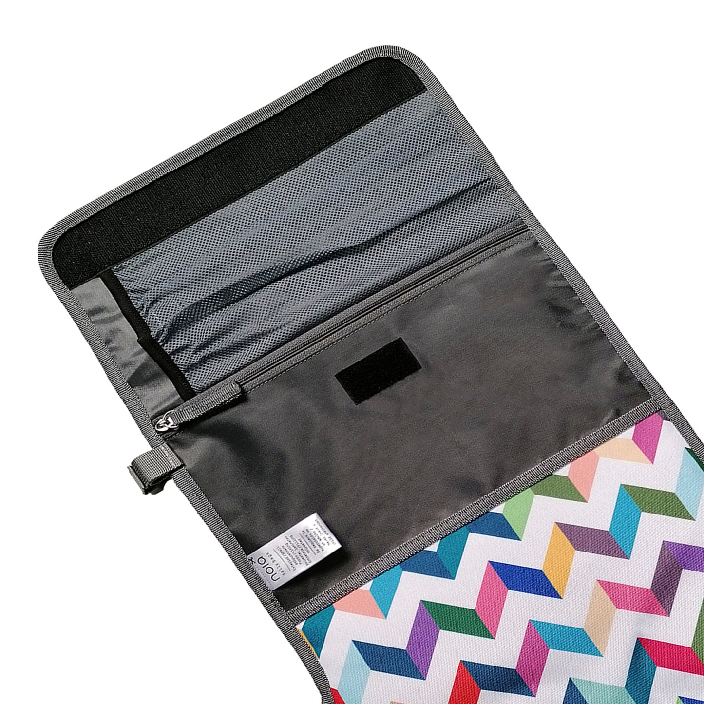 Cambiador portátil Zigzag exterior Plomo