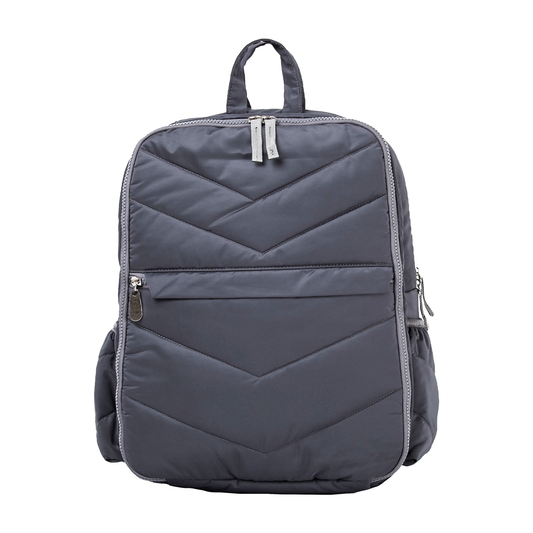 Mochila Pañalera Plomo