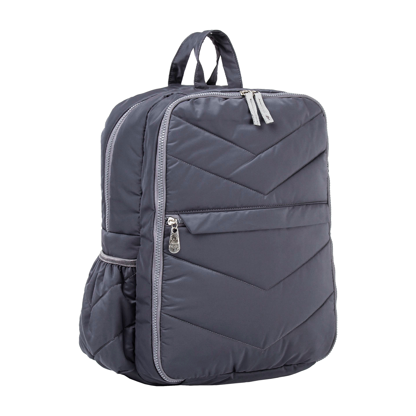 Mochila Pañalera Plomo