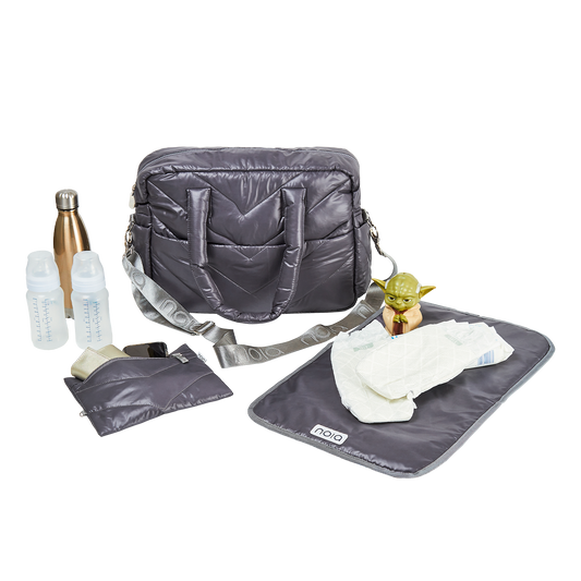 Maletín Pañalero Plomo