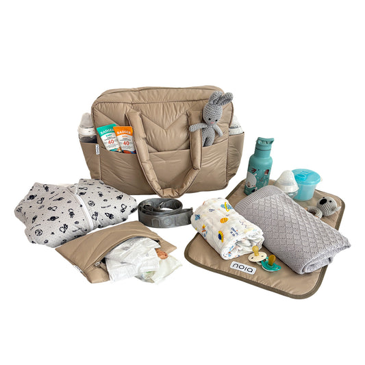 Maletín Pañalero Beige