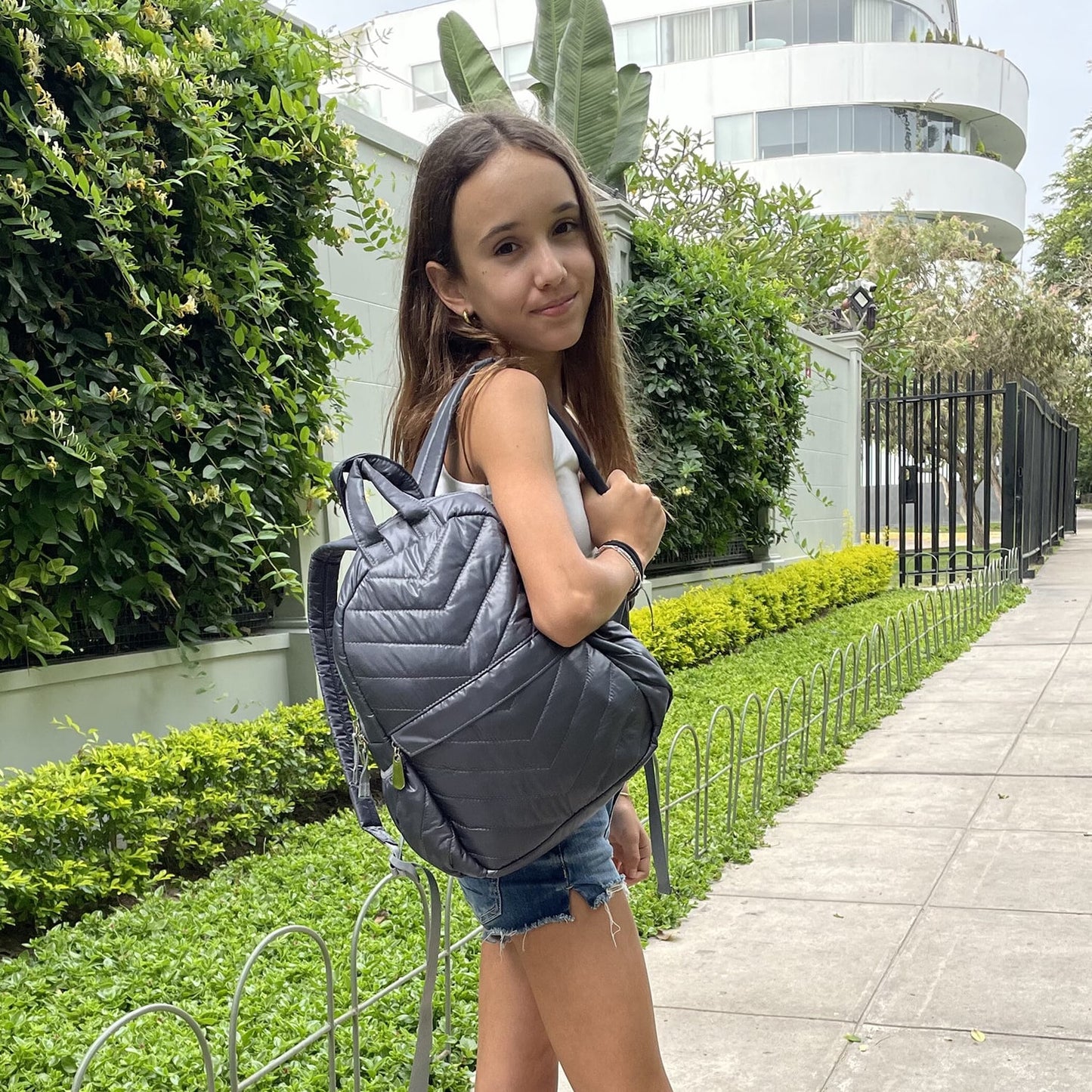 Mini mochila Plomo