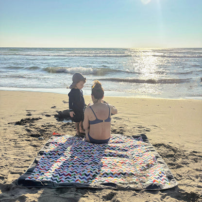 Noia Mat Zigzag exterior Plomo