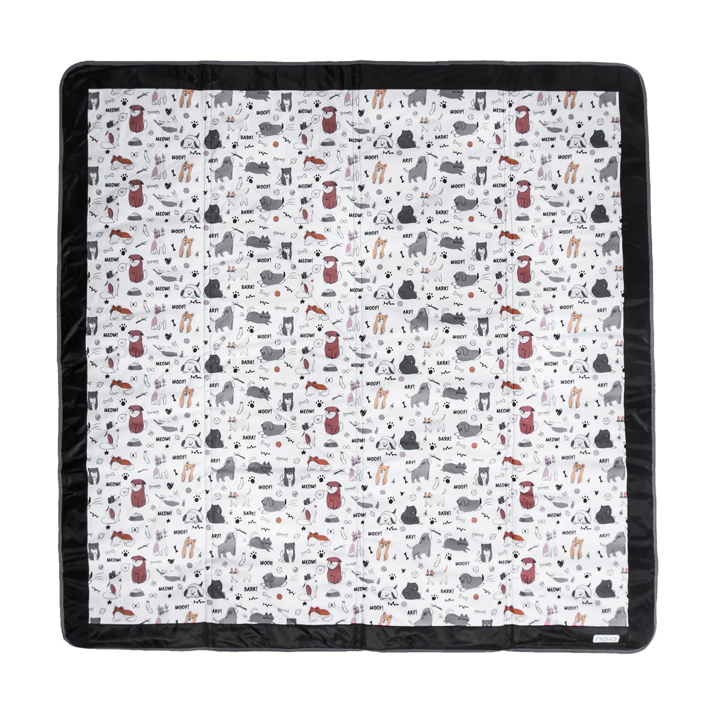 Noia Mat Perros exterior Negro