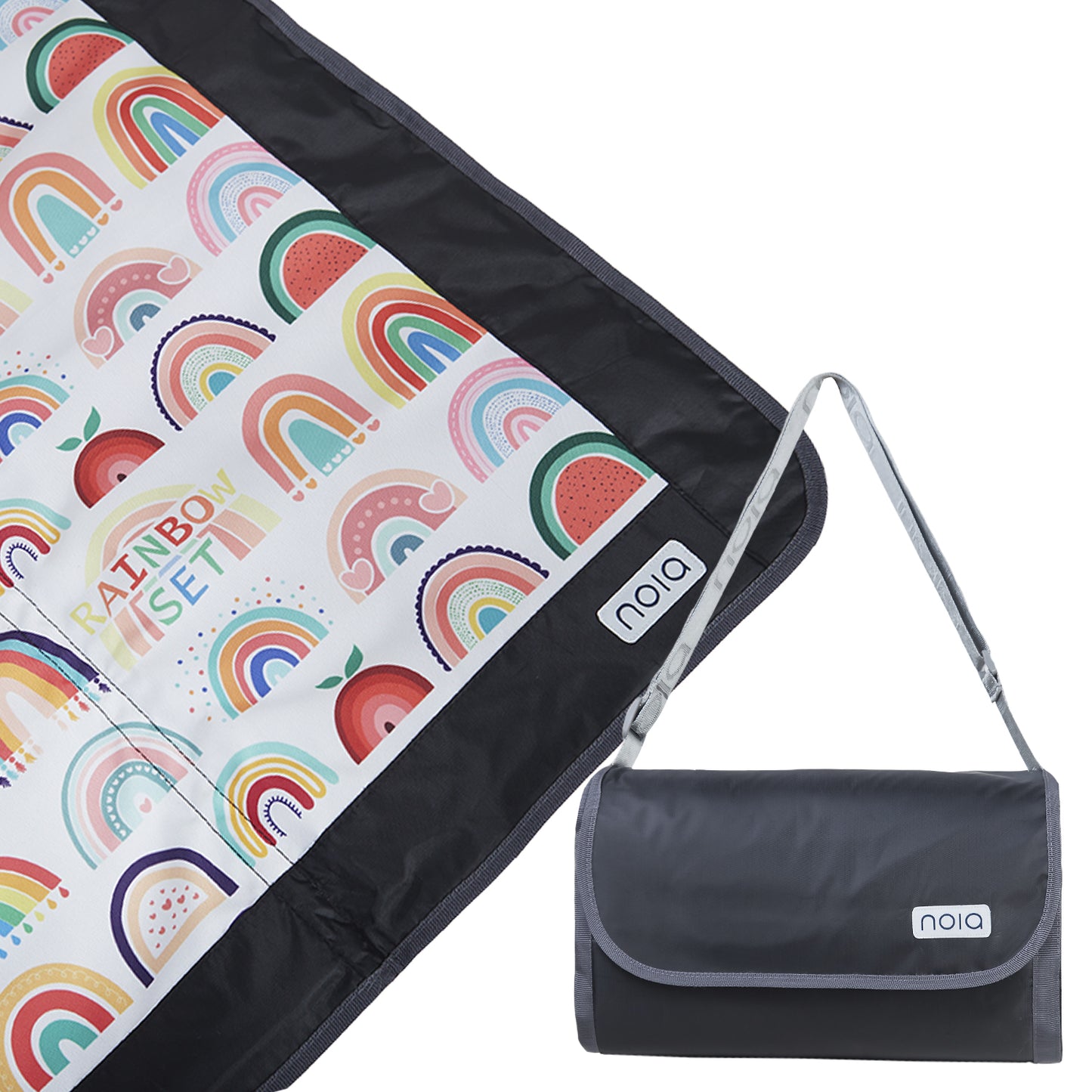 Noia Mat Rainbows exterior Negro