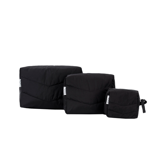 Pack de neceseres Negro