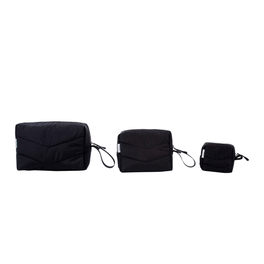 Pack de neceseres Negro