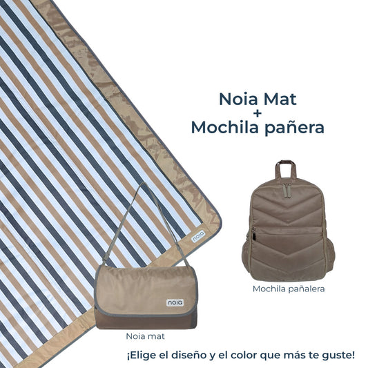Pack Noia Mochila Pañalera