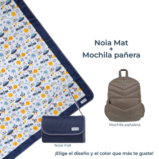 Pack Noia Mochila Pañalera