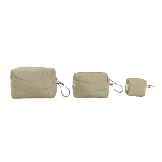 Pack de neceseres Beige