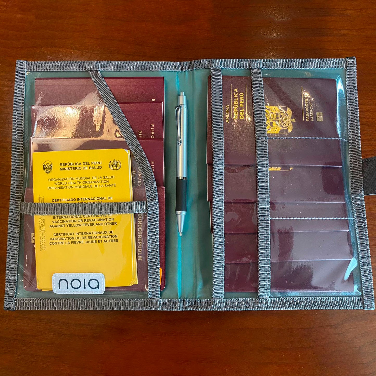 Pack Organizado Shinny Silver Menta