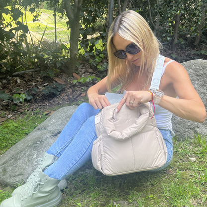 Crossbody Beige