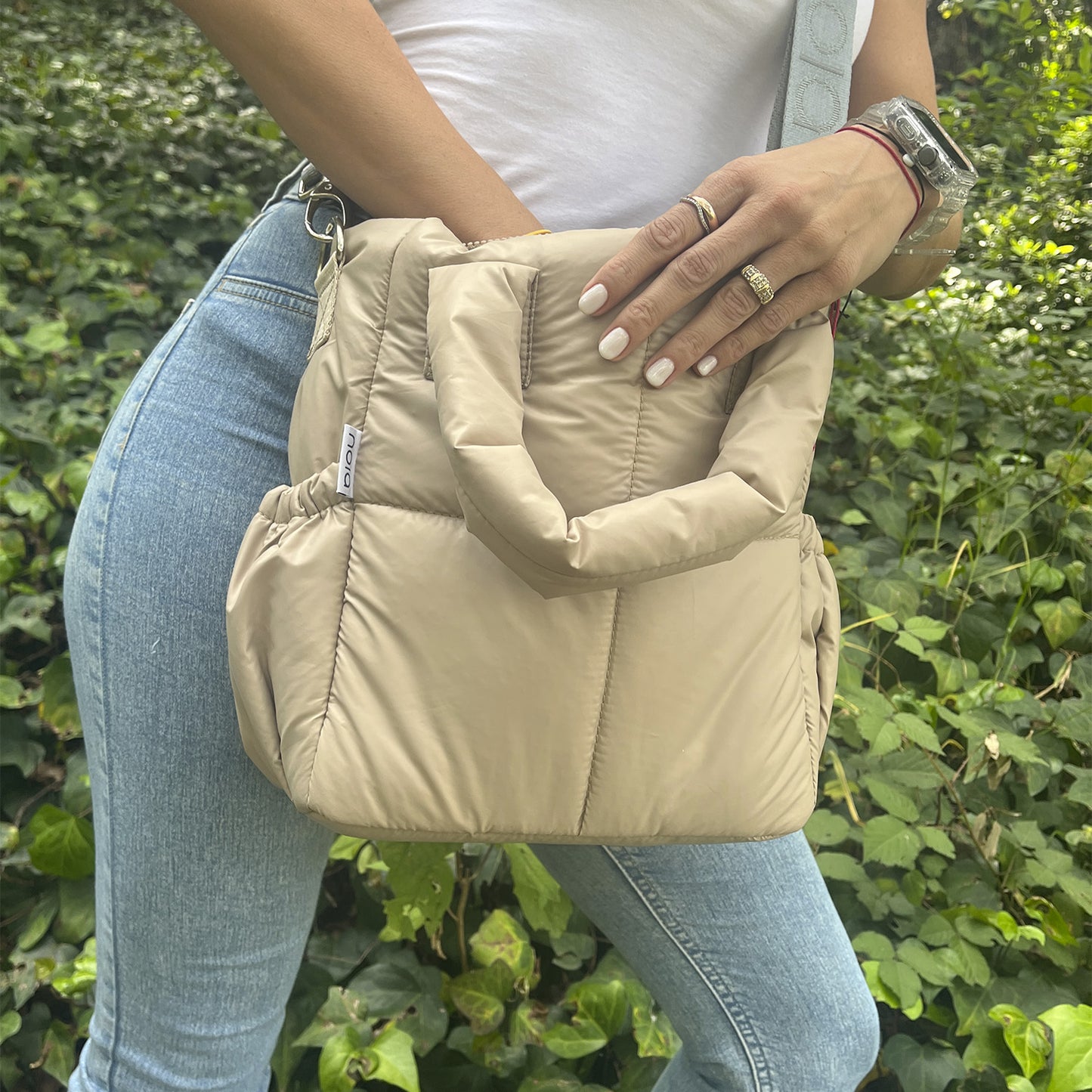 Crossbody Beige