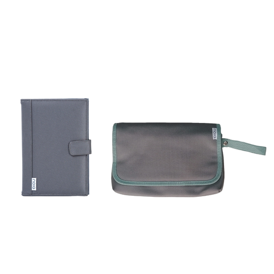 Pack Organizado Shinny Silver Menta