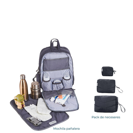 Pack Welcome Baby Plomo